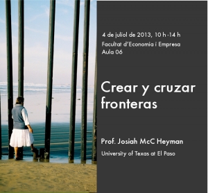 Seminar &quot;Creating and crossing frontiers&quot;