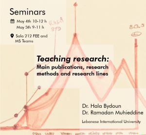 Teaching Research: main publications, research methods and research lines