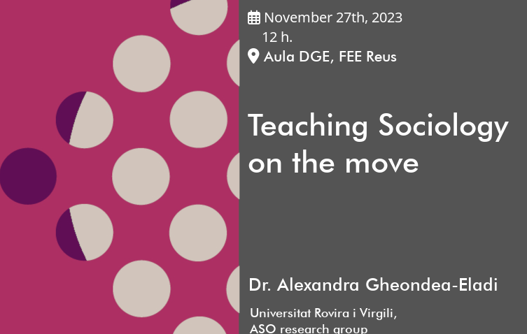 Teaching Sociology on the move
